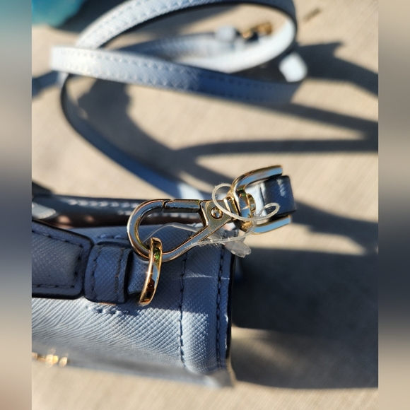 NWOT Michael Kors Light Blue Crossbody Bag - Picture 9 of 9